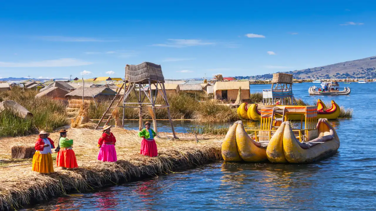 Uros Floating Islands, Peru – Reed Homes